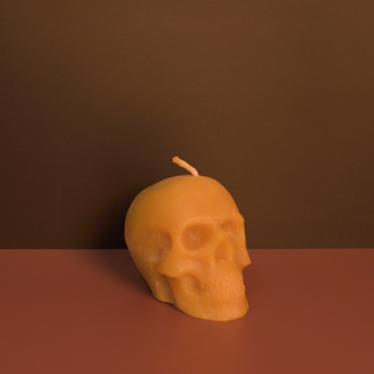 Small Skull Candle