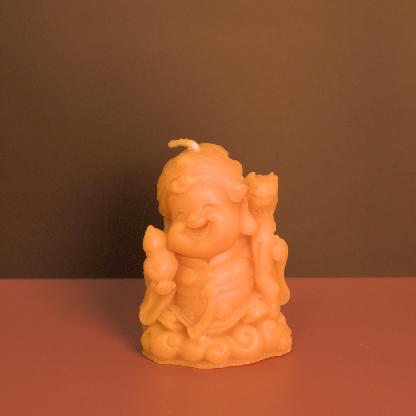 Happy Buddha Candle