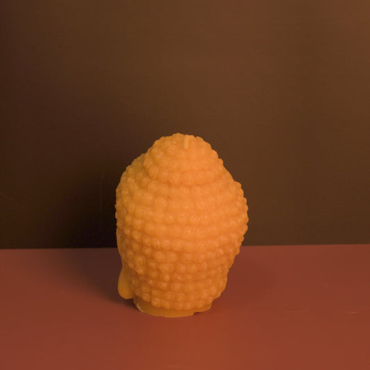 Buddha Head Candle