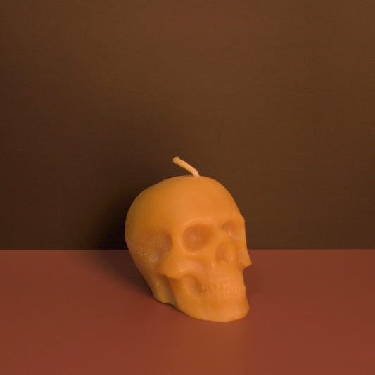 Small Skull Candle